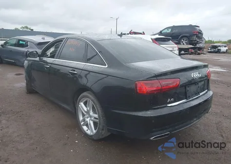 2016 Audi A6 3.0T Premium Plus from USA, damaged, VIN WAUFGAFC4GN142357